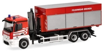 Herpa Mercedes-Benz Actros M WLF "Feuerwehr Bremen" 1:87 (098151)