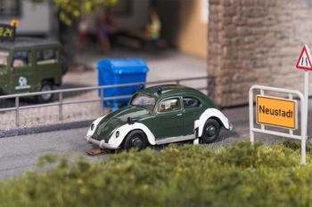 Faller VW Käfer Polizei Car System H0 (BUSCH 161443)