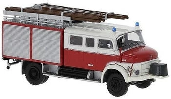 Brekina Mercedes LAF 1113 LF16 rot/weiß Feuerwehr Hessen 1972 1:87 (47139)
