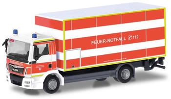 Herpa MAN TGM Koffer-LKW LBW "FW Düsseldorf" 1:87 (098076) Herpa MAN TGM Koffer-LKW LBW "FW Düsseldorf" 1:87 (098076)