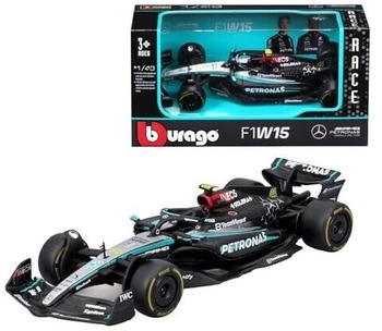 BBurago F1 MB AMG W15E GB GP Hamilton #44 1:43 (18-38208H)
