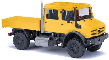 Busch Mercedes-Benz Unimog U5023 Doppelkabine gelb 1:87 (51080)