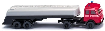 Wiking Mercedes-Benz Pullman Tanksattelzug Feuerwehr H0