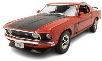 WELLY Ford Mustang Boss 302 1969 1:18 rot (12516R)