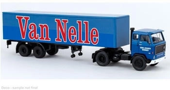 Brekina Volvo F89 Koffer-SZ Van Nelle 1972 1:87 (85674)