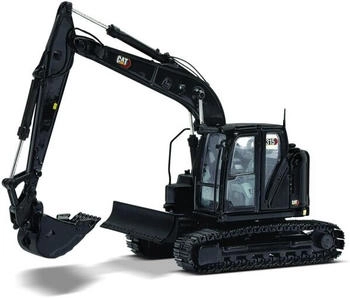 Diecast Masters Cat 315 Bagger 1:50 spezielle schwarze Oberfläche High Line Serie (85957BK)