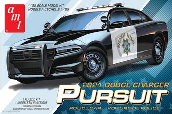 Round2 Dodge Charger Police Pursuit 2021 1:25 (591324)