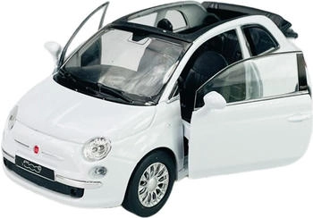 WELLY Fiat 500C 1:34–1:39 weiß (2010) (43612)