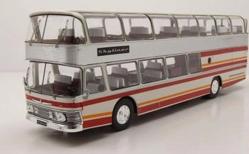 ixo Neoplan NH 22L Skyliner Doppeldecker Bus 1983 1:43 weiß/rot