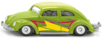 Siku 1586, VW Käfer Custom, Metall/Kunststoff, Hellgrün, Spielzeugauto für Kinder, Tiefergelegte Haltung, Breite Reifen