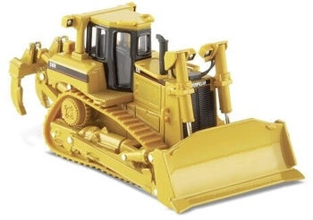 Diecast Masters CATERPILLAR D8R Bulldozer mit Metallketten und Fahrer (DCM85099)