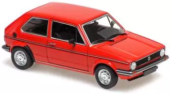 Minichamps 940055161 1:43 VW GOLF 1 2-TÜRER 1980 RED