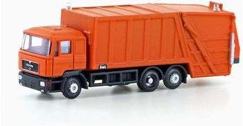Lemke N LKW Modell MAN F90 Müllwagen orange (LC4660)