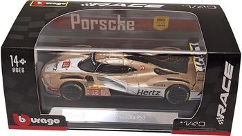 BBurago 18-38317 Modellauto Porsche 963 Hertz Team JOTA #12 1:43 Sammler Motorsport