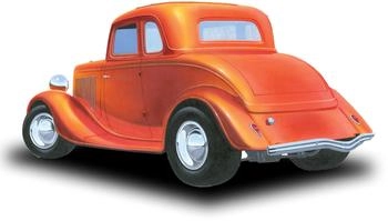 Round2 591384 1/25 1934 Ford 5-Window Coupe Street Rod