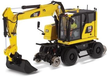 Diecast Masters Caterpillar Zweiwegenbagger für Eisenbahn Cat M323F Rail Maßstab 1:50 ca. 6,0 x 8,3 x 16,0 cm ab 14 Jahren