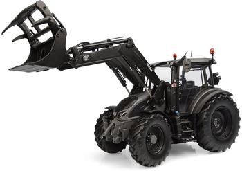 Universal Hobbies Valtra G135 mit Ladegerät Farbe Titanium Grey