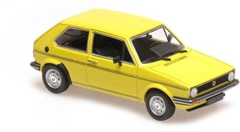Minichamps 940055160 1:43 VW GOLF 1 2-TÜRER 1980 -YELLOW