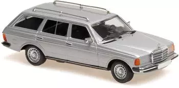 Minichamps 940032212 1:43 MERCEDES-BENZ W123 T-MODELL 1982 SILVER
