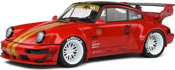Solido SOLIDO 421182940 1:18 Porsche RWB Red Saduka