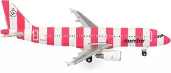Herpa 538732 Condor Airbus A320 FlyPink Plane
