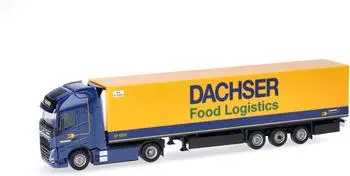 Herpa 316798 1:87 Volvo FH GL XL 2020 Electric Kühlkoffer-Sattelzug Dachser Food Logistics