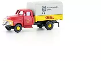 Lemke LC3234 Minis 1:160 Opel Blitz Pritsche/Plane SHELL