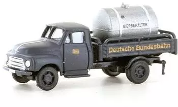 Lemke LC3239 Minis 1:160 Opel Blitz Pritsche Tank DB Bierbehälter