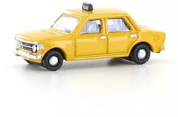 Lemke LC61515 MINIS 1:160 Fiat 128 Taxi gelb