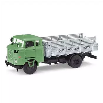 Busch Model 95301 H0 ESPEWE: IFA W50L FP Holz Kohlen Koks