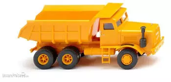 Wiking WIKING 086632 1:87 Muldenkipper (Kaelble) - maisgelb