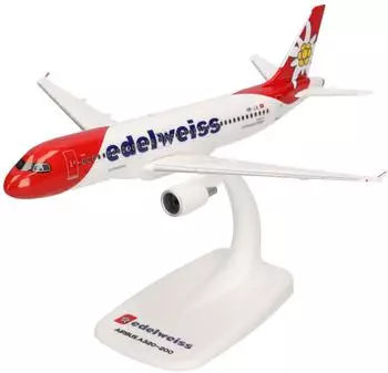 Herpa 614597 Edelweiss Air Airbus A320 new colors