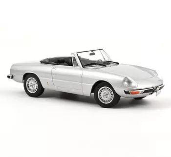 Norev 187884 1:18 Alfa Romeo 2000 Spider 1973 Silvergrey metallic
