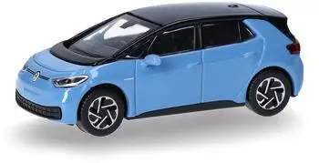 Herpa H0 (1:87) 421126-002 Volkswagen (VW) ID.3 solid ocean blue