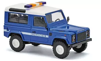 Busch Model 54317 H0 Land Rover Defender 90 Gendarmerie