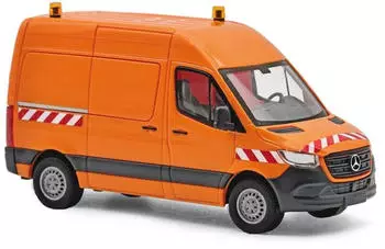 Busch Model 54008 H0 Mercedes-Benz Sprinter kurzer Radstand Hochdach Orange