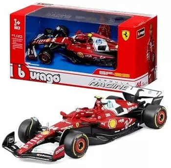 BBurago F1 Ferrari SF-25 2025#44 Hamilton Diecast-Modellauto 1:43