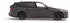 Solido BMW M5 Touring (2024) Sportlicher Performance-Kombi Doppelniere schwarzes Felgendesign Diecast Modellauto Grau 1:43