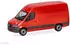 Herpa H0 (1:87) 093811-002 Mercedes-Benz Sprinter 18 Kasten Hochdach rot