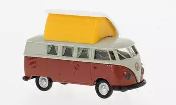 Brekina 31635 1:87 VW T1b Camper grau/rot 1960