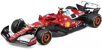 BBurago Ferrari SF-25 F1 202516 Leclerc Diecast-Modellauto 1:43 realistische Miniatur des F1-Wagens mit offizieller Ferrari-Lizenz empfohlen ab 3 Jahren