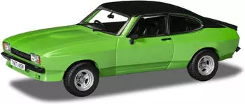 Corgi VA15405 Ford Capri Mk2 30S X-Pack signalgr&uuml;nes Druckgussmodell