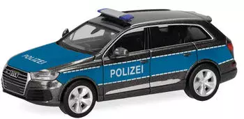 Herpa H0 (1:87) 098946 Audi Q7 "Polizei Vorf&uuml;hrfahrzeug"