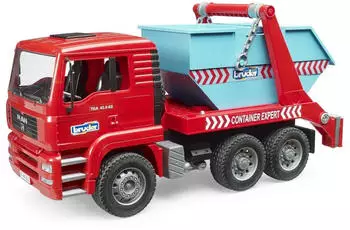 Bruder 02741 MAN TGA Absetzcontainer LKW 1:16