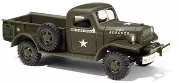 Busch Model 44039 1:87 Dodge Power Wagon Military Police