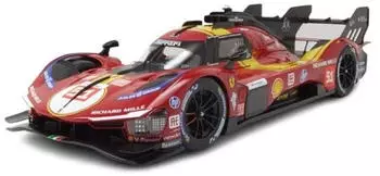 BBurago Ferrari 499P 24H LMH Hypercar 202551 Diecast-Auto im Ma&szlig;stab 1:18 detaillierte Nachbildung mit zu &ouml;ffnenden T&uuml;ren offizielle Ferrari-Lackierung 14