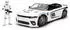 Jada Toys Star Wars Stormtrooper Dodge Charger SRT Hellcat 1:24 Die-Cast Auto mit Figur Türen Kofferraum und Motorhaube zum Öffnen Freilauf 19 cm Weiß
