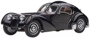 Autoart 50946 1/43 Bugatti Type 57SC Atlantic (Black With Disc Wheels)