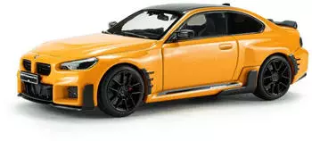 Solido BMW M2 G87 Performance 2024 Diecast Modellauto Moderner Kompakt Sportwagen Detailreiche Miniatur Papaya orange 1:43