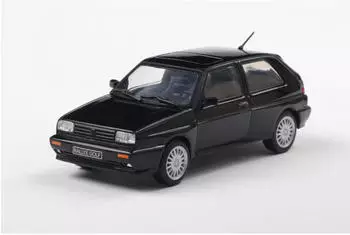Solido VW Golf Rallye MKII 1989 1:43 Modellauto in Schwarz Klassiker im Miniaturformat Pr&auml;zises Die-Cast Sammlermodell f&uuml;r VW-Fans